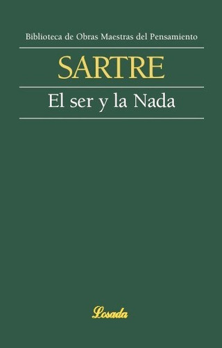 Libro Ser Y La Nada,el