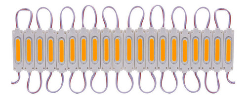 20 Modulos 6 Led Cob Plasma Encapsulado Multiuso Colores 12v