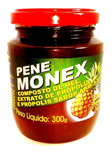 Penemonex Composto Mel Extrato De Propolis Abacaxi 300gr