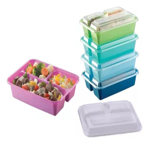Lonchera Betterware Gurmy Value Pack 24025 Multicolor Gurmy Value Pack