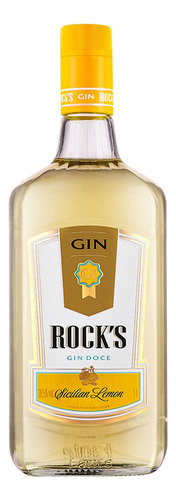 Gin Doce Rock's Limão Siciliano Garrafa 1l