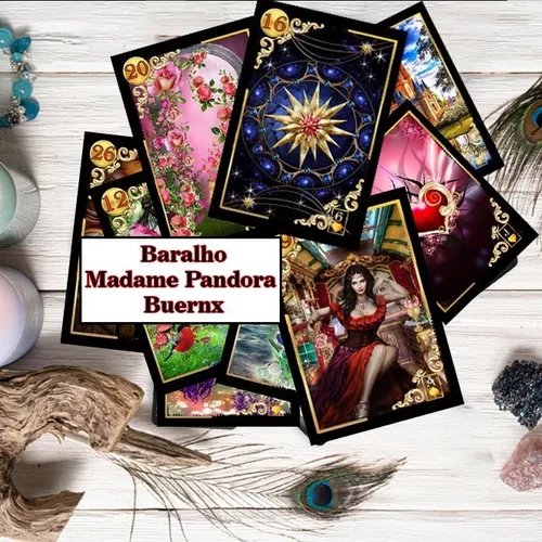 Baralho Cigano Madame Pandora (Lenormand) Frete grátis