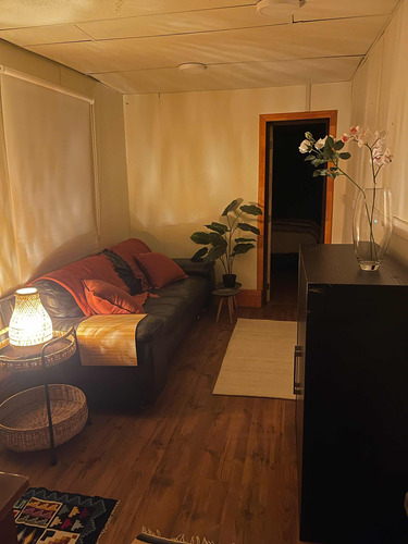 Casa Amoblada De Dos Espacios