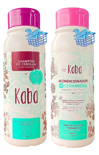 Kaba Shampoo + Acondicionador K - mL a $180