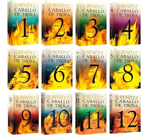 Caballo De Troya Colección Completa J.j. Benitez (12 Libros)