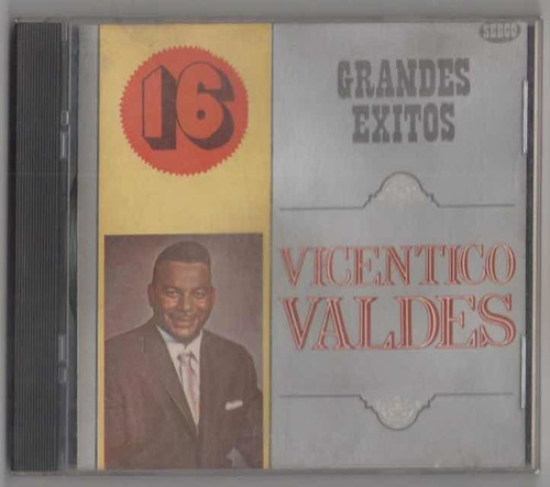 Vicentico Valdes. 16 Éxitos. Cd Audio Usado. Qqc.