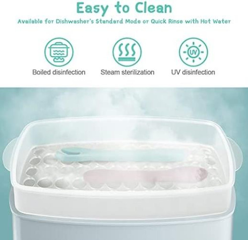 Vicloon Juego De Cuchara Y Tenedor De Silicona Para Bebé, Ju