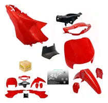 Comprar Kit Plasticos Carenado Para Honda Biz 110 + Calcos De Regalo