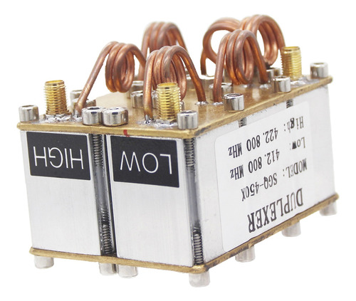 Miniduplexor Metálico Sgq-450x Uhf 10 W 400-470 Mhz, 1 Pieza