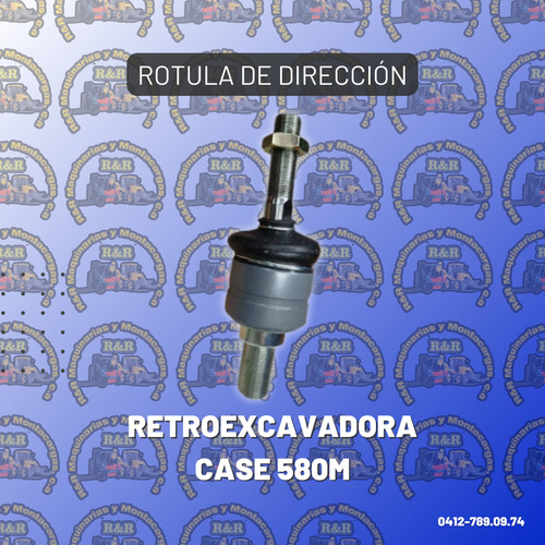 Rotula De Dirección Retroexcavadora Case 580m