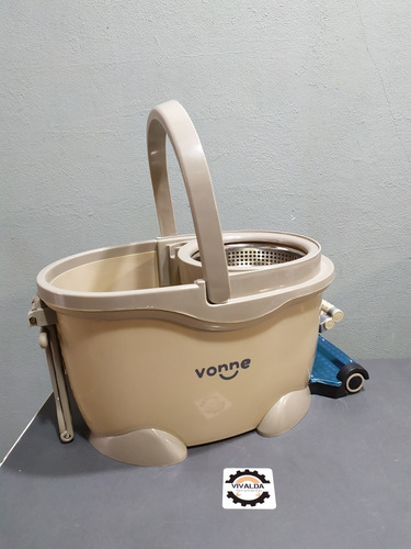 Lampazo Mopa Centrifugo Balde Giratorio Pedal Ruedas Vonne