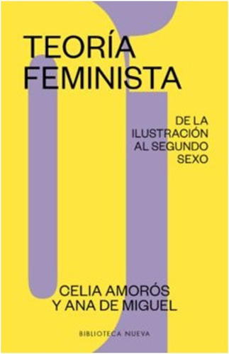  Teoría Feminista De La Ilustración Al Segundo Sexo  Tomo 1 