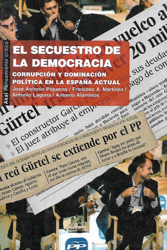 El Secuestro De La Democracia De Jose Antonio Piqueras  Yf