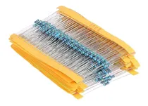 Comprar Kit 600 Resistencias 1\u002F4w Varios Valores Metal Film Emakers