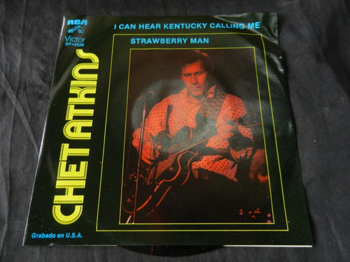 Chet Atkins Lp 7 PuLG I Can Hear Kentucky Calling Me Mex 81