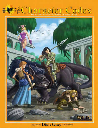 The Character Codex Vol. Iv: Book Of Unconventional Fantasy Character Classes, De Neri Jr, Robert A.. Editorial Lightning Source Inc, Tapa Blanda En Inglés
