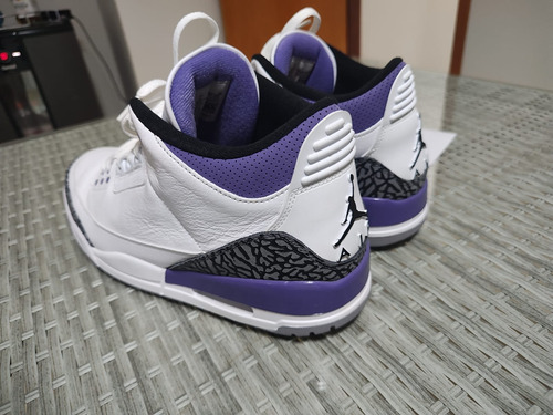 Tênis Air Jordan 3 Dark Iris (Usado)
