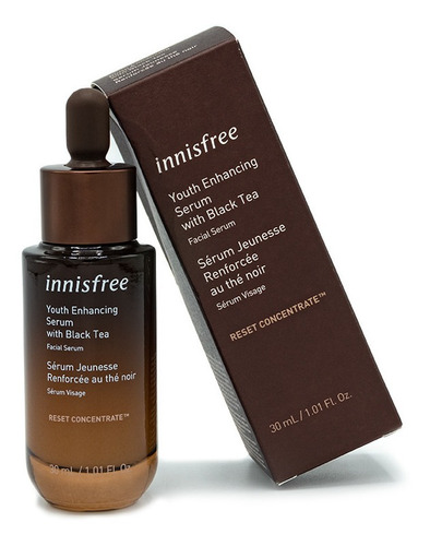 Suero Nocturno Innisfree Te Negro Serum Facial Noche