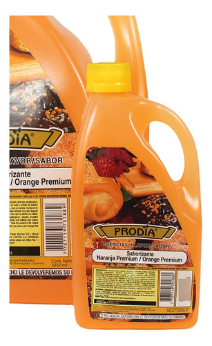 Esencia Prodia Comestible Naranja Premiu - mL a $42