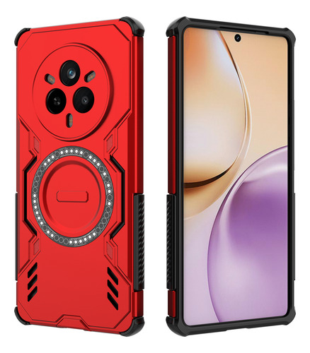 Funda Rígida De Plástico Armor Para Xiaomi Redmi Note 14 Pro Plus K80 Pro Funda Protectora Magnética A Prueba De Golpes