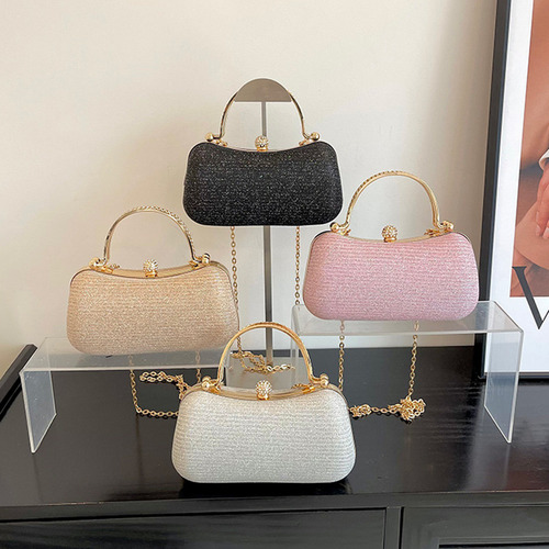 Bolso De Fiesta Con Cadena.