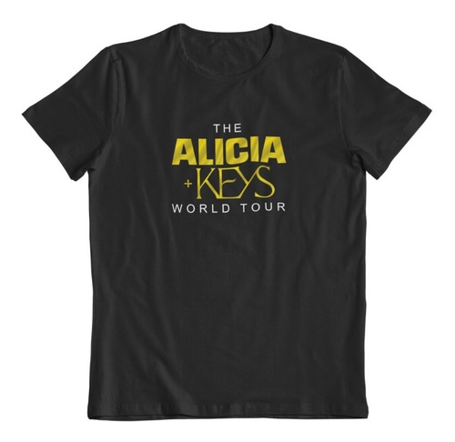 Camiseta Alicia Keys World Tour