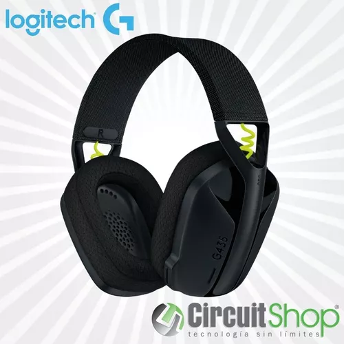 Audifono Gaming Logitech G435 Lightspeed Wireless Negro