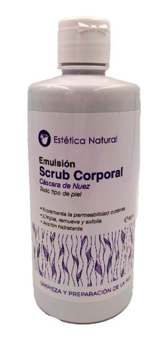 Articulo Emulsion Scrub Corporal