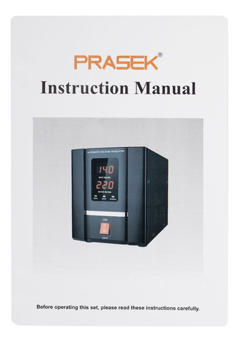 Estabilizador De Voltaje Servomotor 2000va Dvr-2000va Prasek