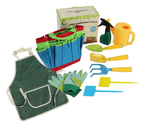 Juego De Herramientas De Jardinería Para Niños De 8 Piezas