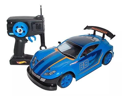 Carrinho de Controle Remoto Cambalhota Hot Wheels Candide Vermelho