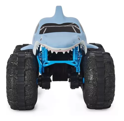 Monster Jam Controle Remoto Anda Em Qualquer Terreno Tubarão