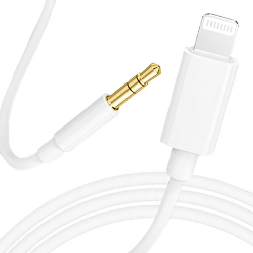 Cable Adaptador Lightning A Auxiliar 3.5 iPhone - Carro