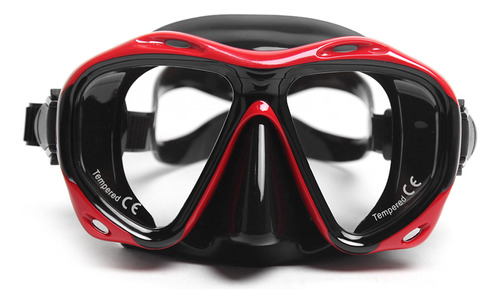 Gafas Buceo Antivaho Doble Ventana Lentes Vidrio Templado Ad