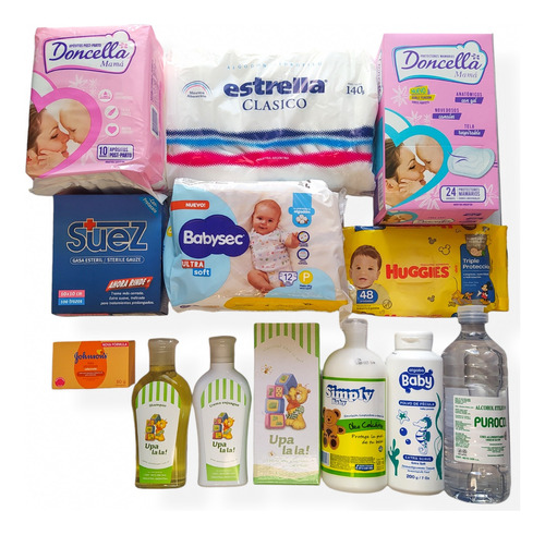 Kit De Higiene Para Bebés Recién Nacidos Toallas Humedas