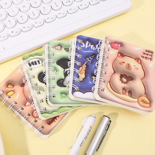 Juego De Cuadernos A7 Con Dibujos Animados De 10 Piezas (pap
