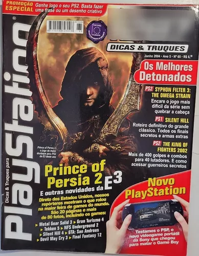 Revista Playstation Detonado Silent Hill 3