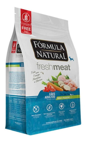 Ração Cães Adultos Mini/pequeno 1kg Frango Fórmula Natural