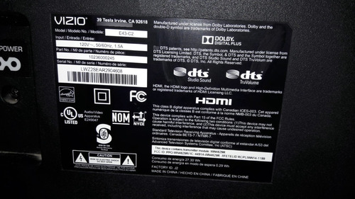 Tarjeta Madre Main Vizio E43-c2 Tp.mt5580.pb75 (Usado)