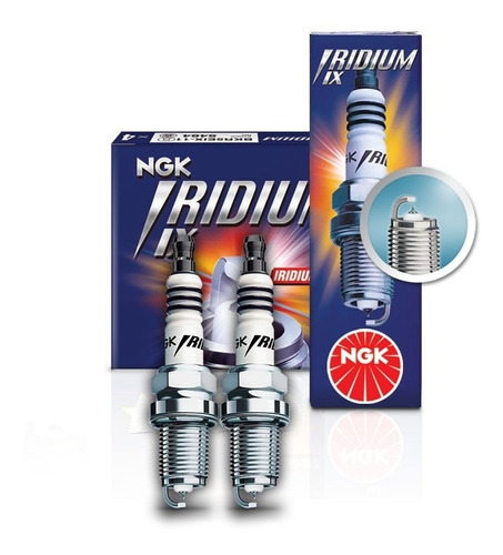 2 Velas Iridium Ngk Honda Cb500x Cb500 F / R Cbr500r Cbr 500