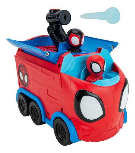 Spidey Camion 3 En 1 Transformable + 3 Fig Y Acc Int Snf0081