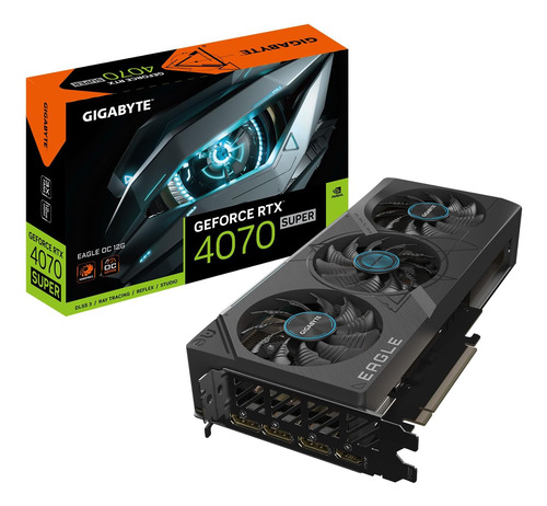 Placa Gráfica Gigabyte Geforce Rtx 4070 Super Eagle Oc 12...