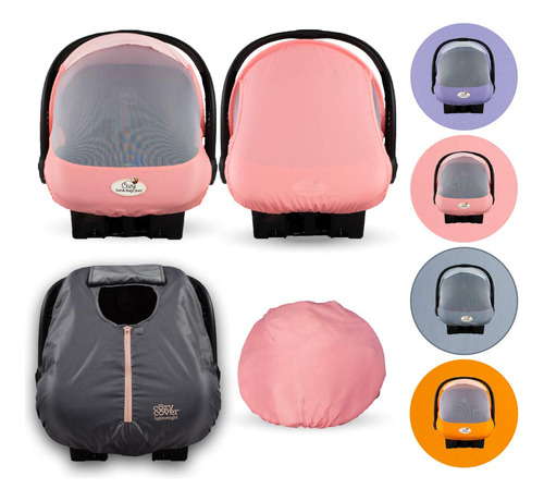 Combo Cozy Cover, Sun & Bug Cover, Cubierta Para Portabebs,