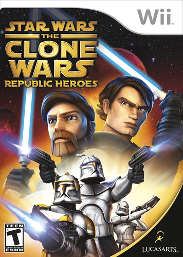 Star Wars The Clone Wars Republic Heroes Wii Fisico (Reacondicionado)