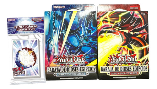 Structure Deck Dioses Egipcios + Micas Heroes Elementales