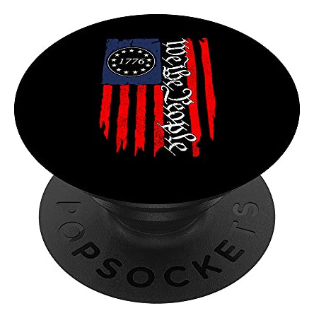 Bandera Americana Vintage 1776 Popsockets - Nosotros, El Pue