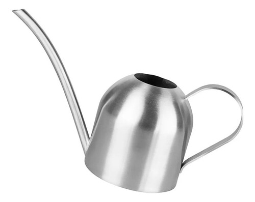 Regadera Pequeña De Acero Inoxidable, Diseño De Caño Largo