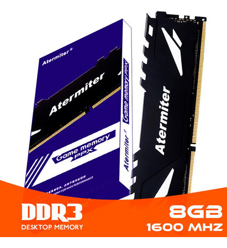 Memória Gamer Atermiter Ddr3 8gb / 1600mhz Amd Intel