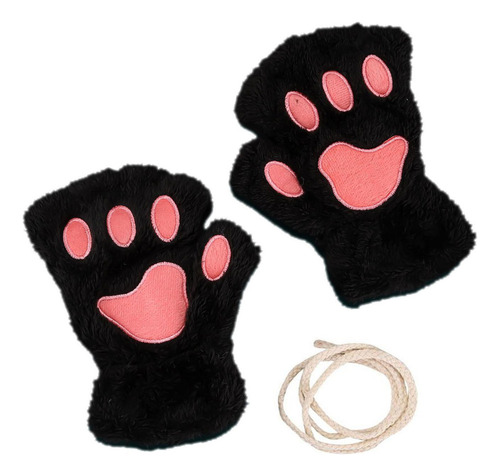 Guantes Peludos Con Forma De Pata De Gato, Regalos Con Medio