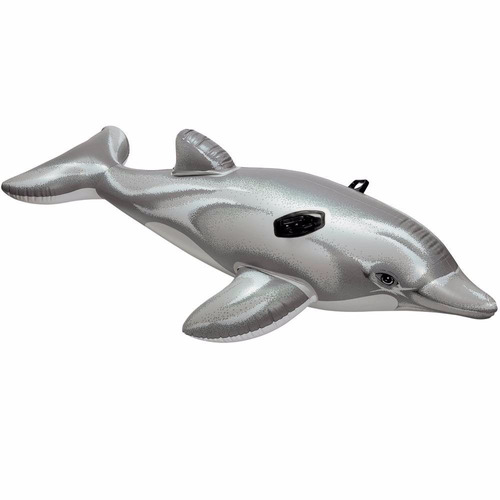 Delfin Inflable Flotador Ballena Intex 201 X 76cm Playa Pile
